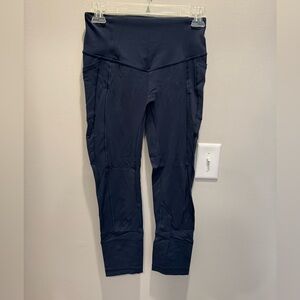 Lululemon luxe leggings navy blue size 6